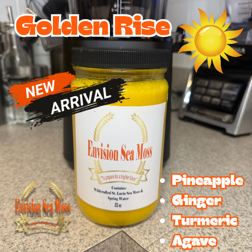 Golden Rise Sea Moss Gel