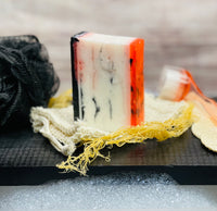 BLACK ICE  Sea Moss Soap 4.5oz Male Scent